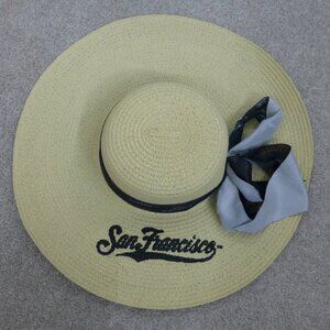 San Francisco Giants, Ghiradelli, Straw Beach Sun Hat
